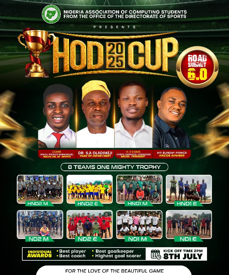 HOD CUP Flyer